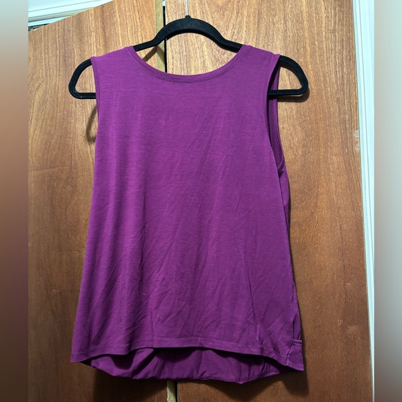Athleta Women's Purple Crossback Tank-top - Picture 1 of 5